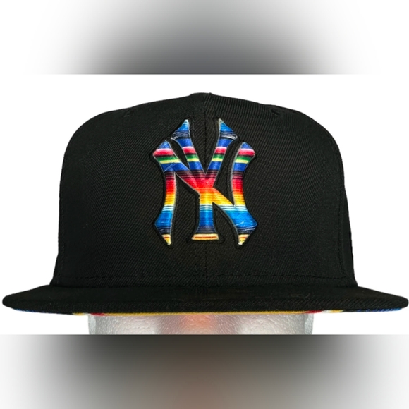 New Era MLB New York Yankees Woven Blanket 59FIFTY Fitted Hat,New